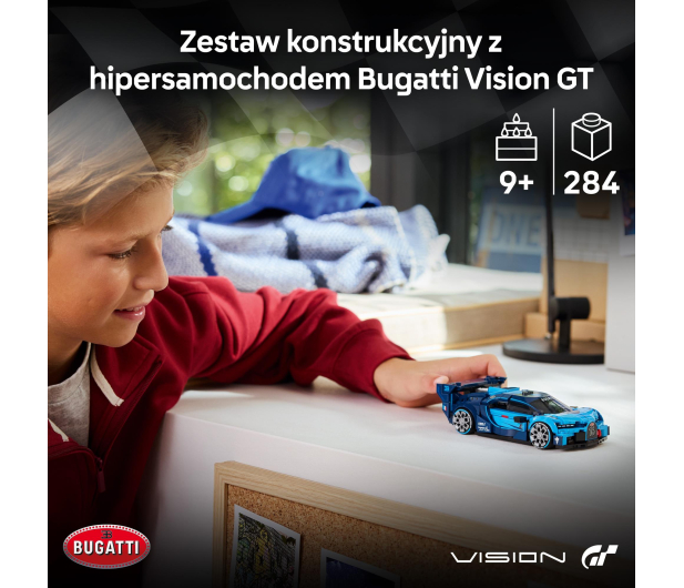LEGO SPEED CHAMPIONS 77253 Hipersamochód sportowy bugatti vision - 1473588 - zdjęcie 6